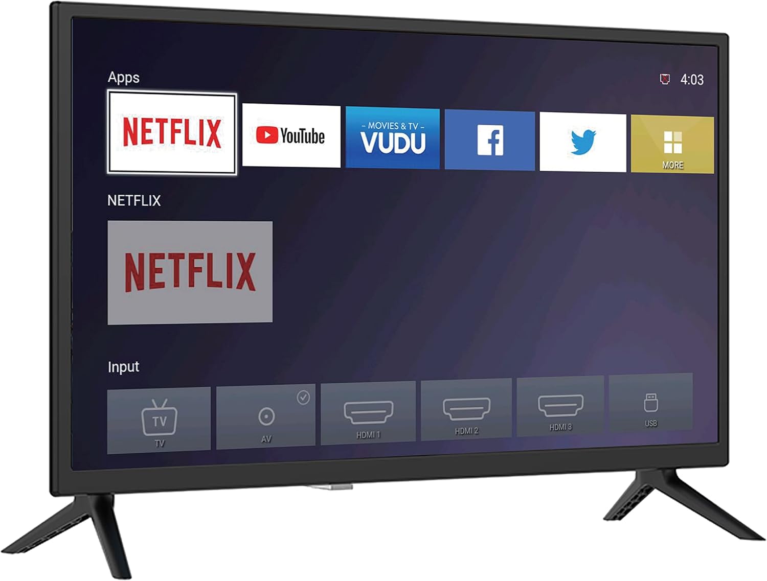 Süpersonik SC-2416STV 24 Akıllı LED-LCD TV - HDTV - Siyah