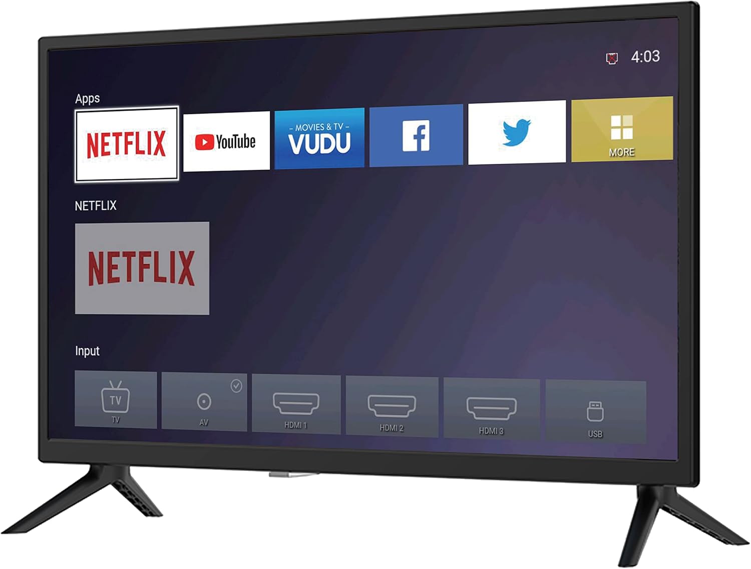 Süpersonik SC-2416STV 24 Akıllı LED-LCD TV - HDTV - Siyah