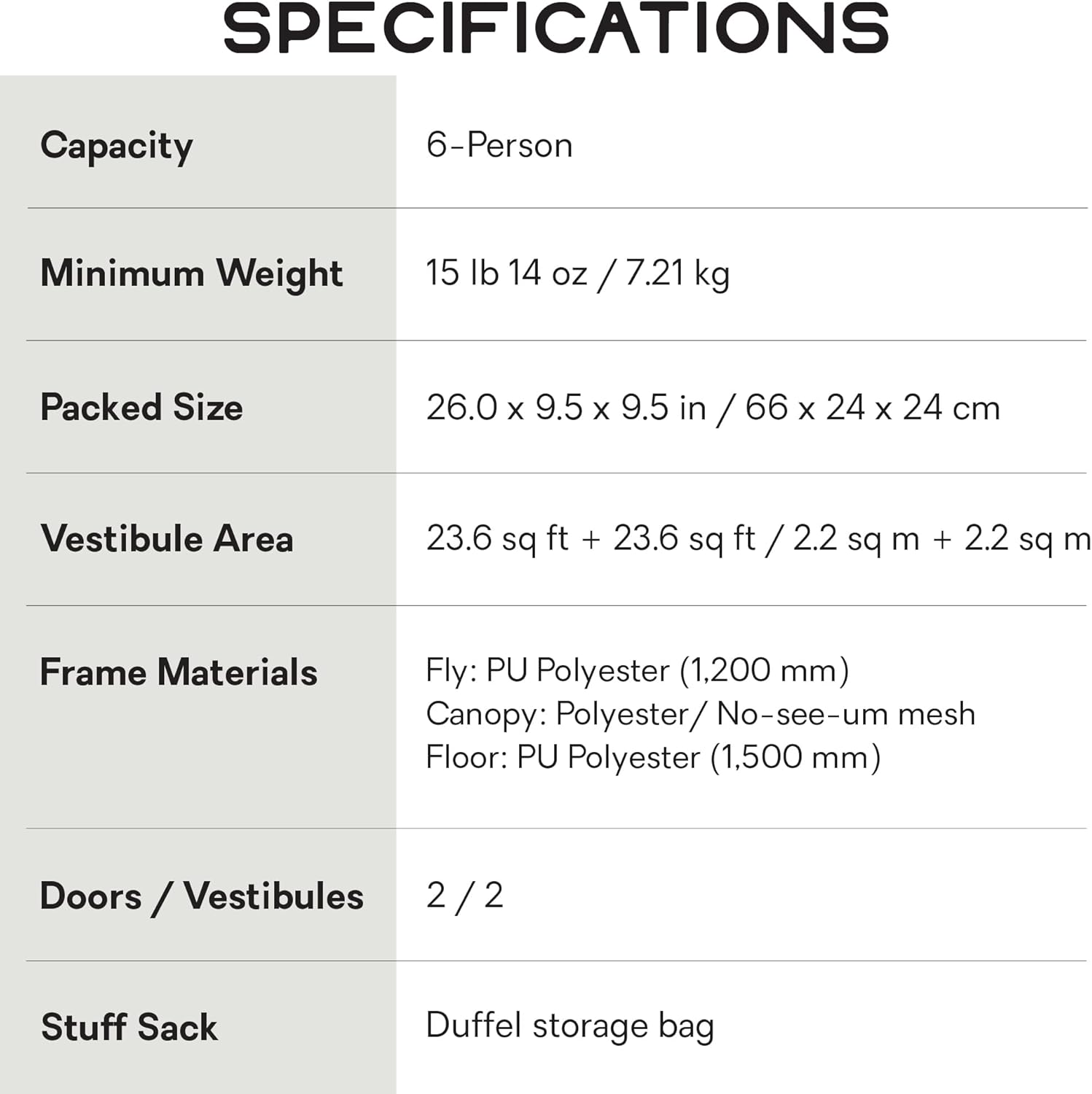 NEMO Equipment Aurora Highrise, 3 Season, Family, Car Camping Tent · v3