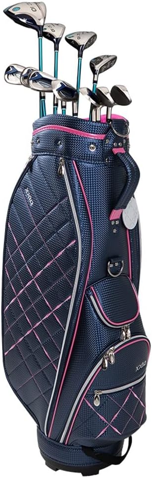 XXIO 2022 Women 12 Premium Full Set RH 11 Clubs   1 Cart Bag Navy · v4