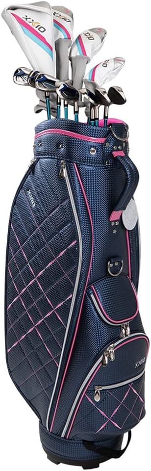 XXIO 2022 Women 12 Premium Full Set RH 11 Clubs   1 Cart Bag Navy · v4