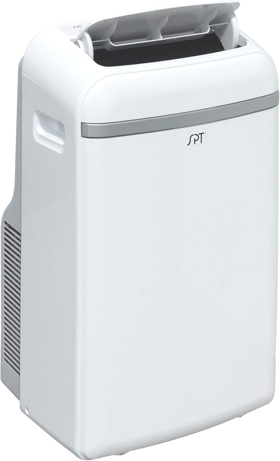 SPT WA-S1032E 13,500BTU Przenośny klimatyzator - chłodzenie (SACC: 10,300BTU), z chłodzeniem, osuszaniem, wentylatorem, biały, pilot zdalnego sterowania, 24-godzinny timer, 18,39 W x 15,63 „D x 30.12” H