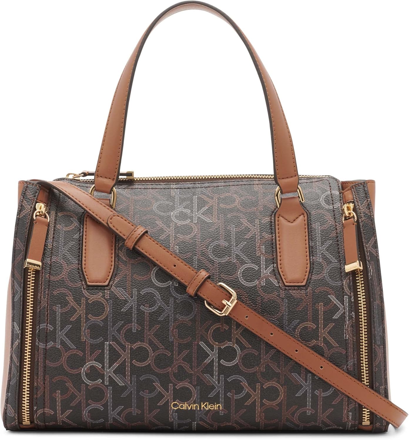 Calvin Klein Bubble Lamb Novelty Organization Satchel · v4