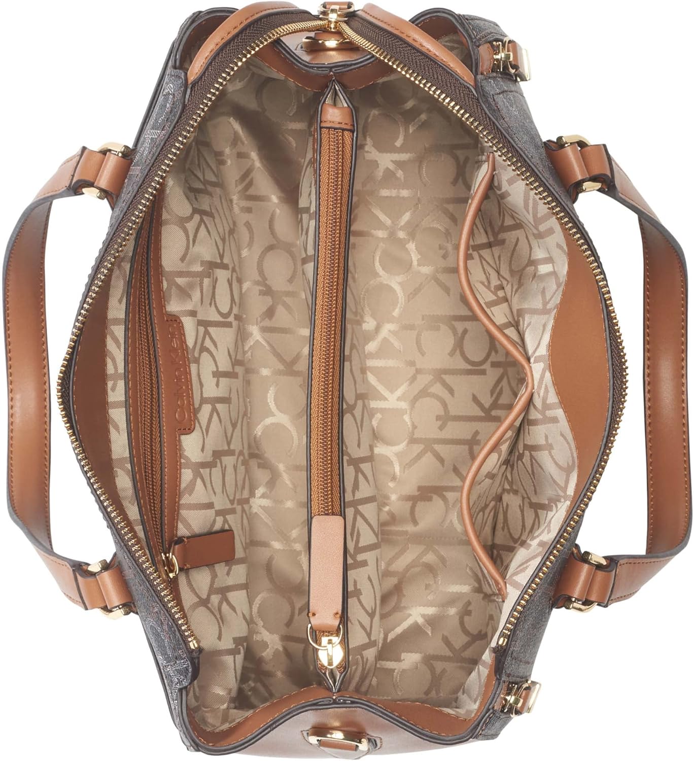 Calvin Klein Bubble Lamb Novelty Organization Satchel · v4