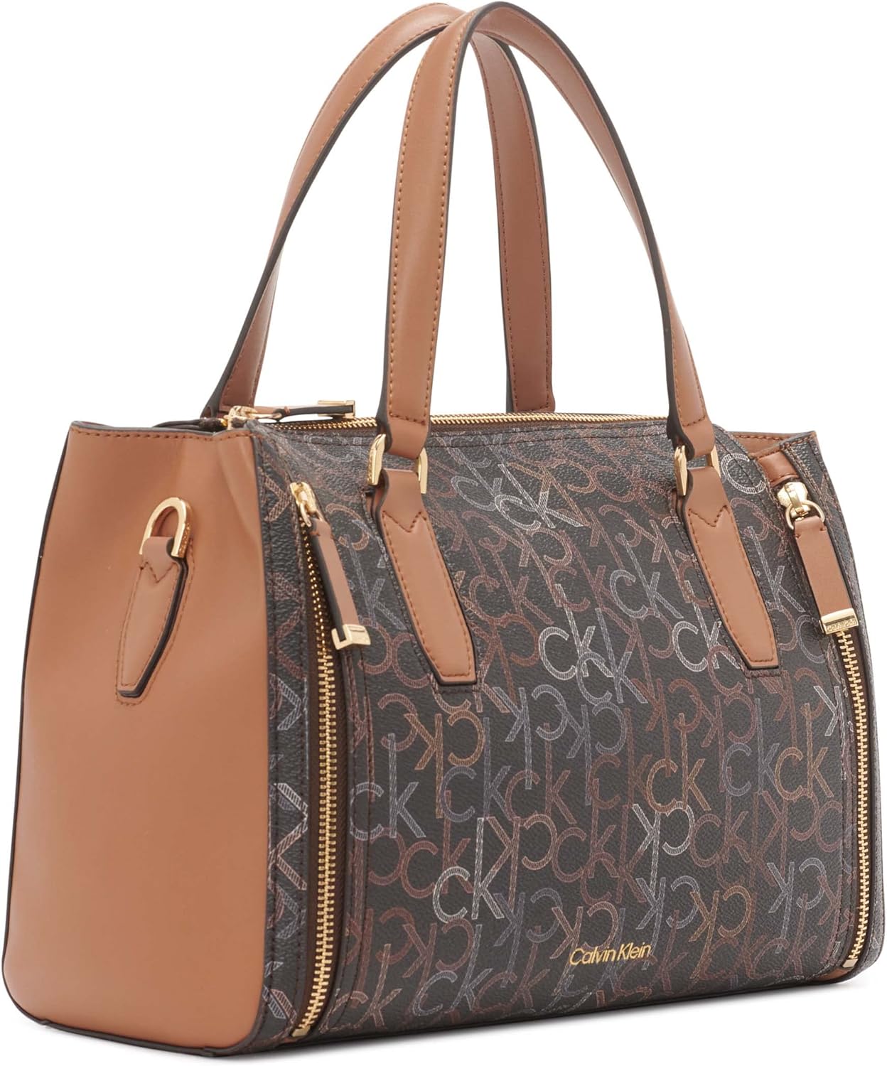 Calvin Klein Bubble Lamb Novelty Organization Satchel · v4
