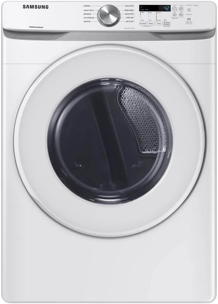 เครื่องซักผ้าฝาหน้า Samsung WF45T6000WPR สีขาว