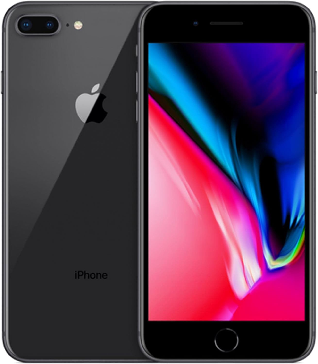 Tracfone Apple iPhone 8 Plus 4G LTE Prepaid Smartphone - 64 GB - Space Grey - Zablokowany nośnik