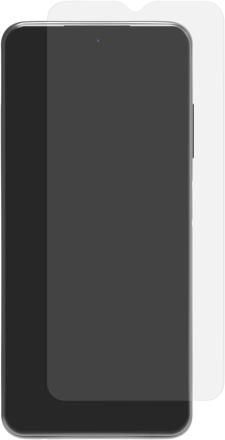 GoTo Tempered Glass Screen Protector for Samsung Galaxy A03s Cell Phone, Crack and Scratch Protection with Easy Install Tray for Bubble Free Application, Case Friendly