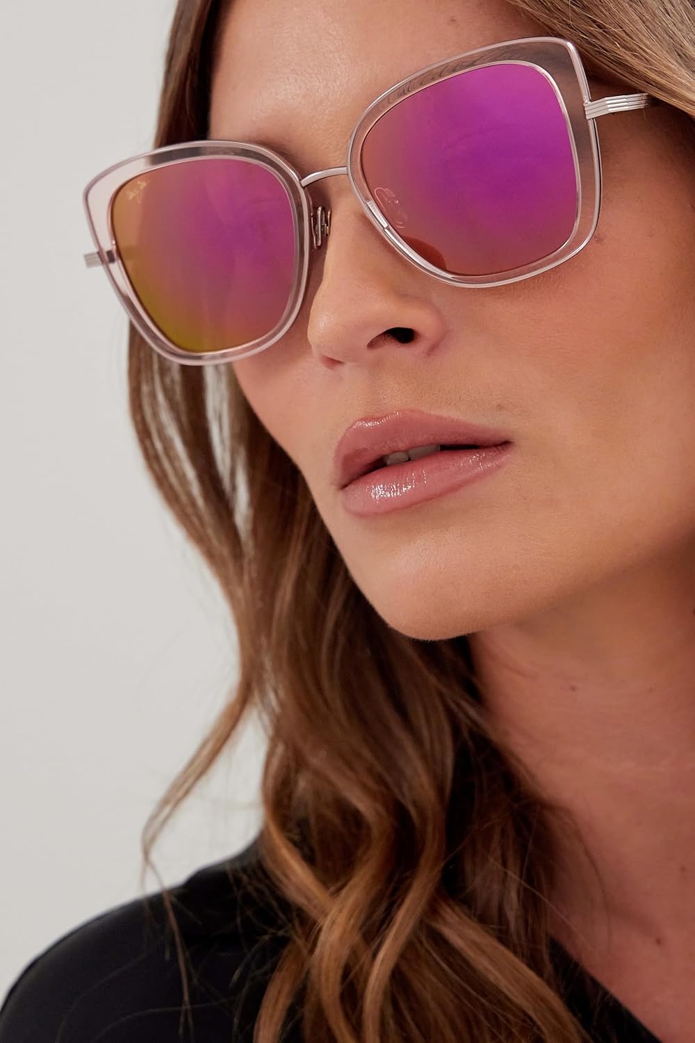 Maui Jim Womens Violet Lake W/Patented Polarizedplus2 Lenses Luxury Sunglasses · v3