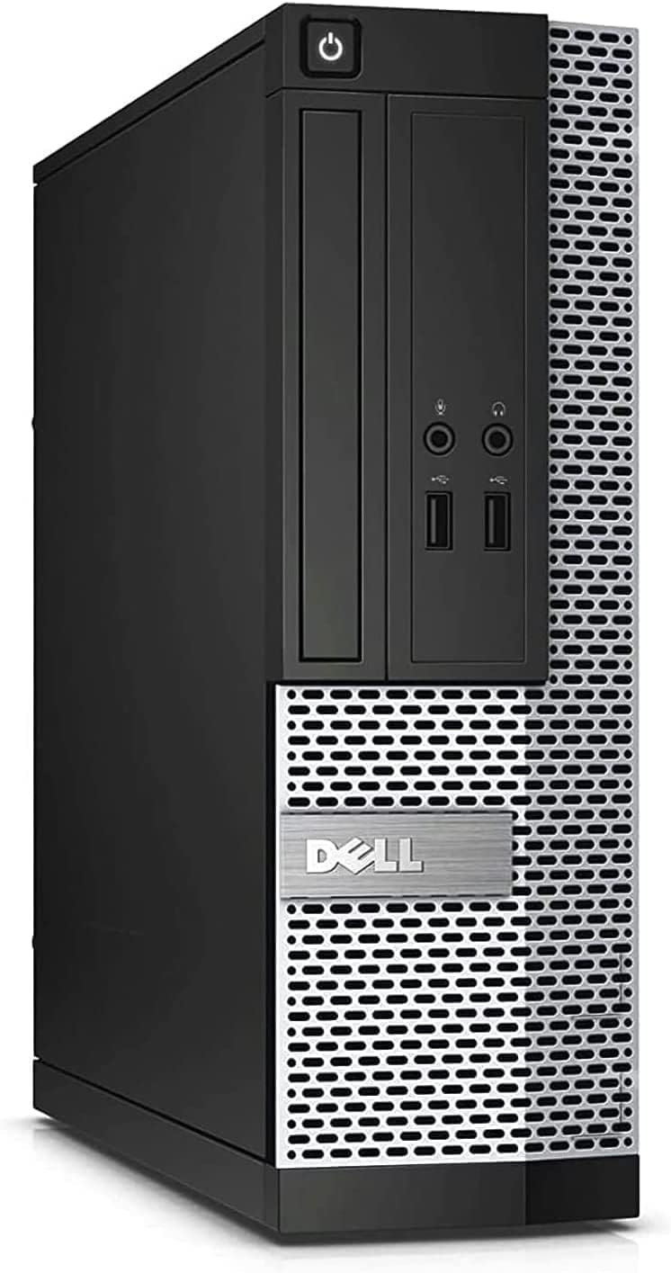 Dell OptiPlex Computer Desktop PC, Intel Core i5 3rd Gen 3.2 GHz, 16GB RAM, 2TB HDD, New 22 Inch LED Monitor, RGB Keyboard and Mouse, WiFi, Windows 10 Pro (Renewed) · v4
