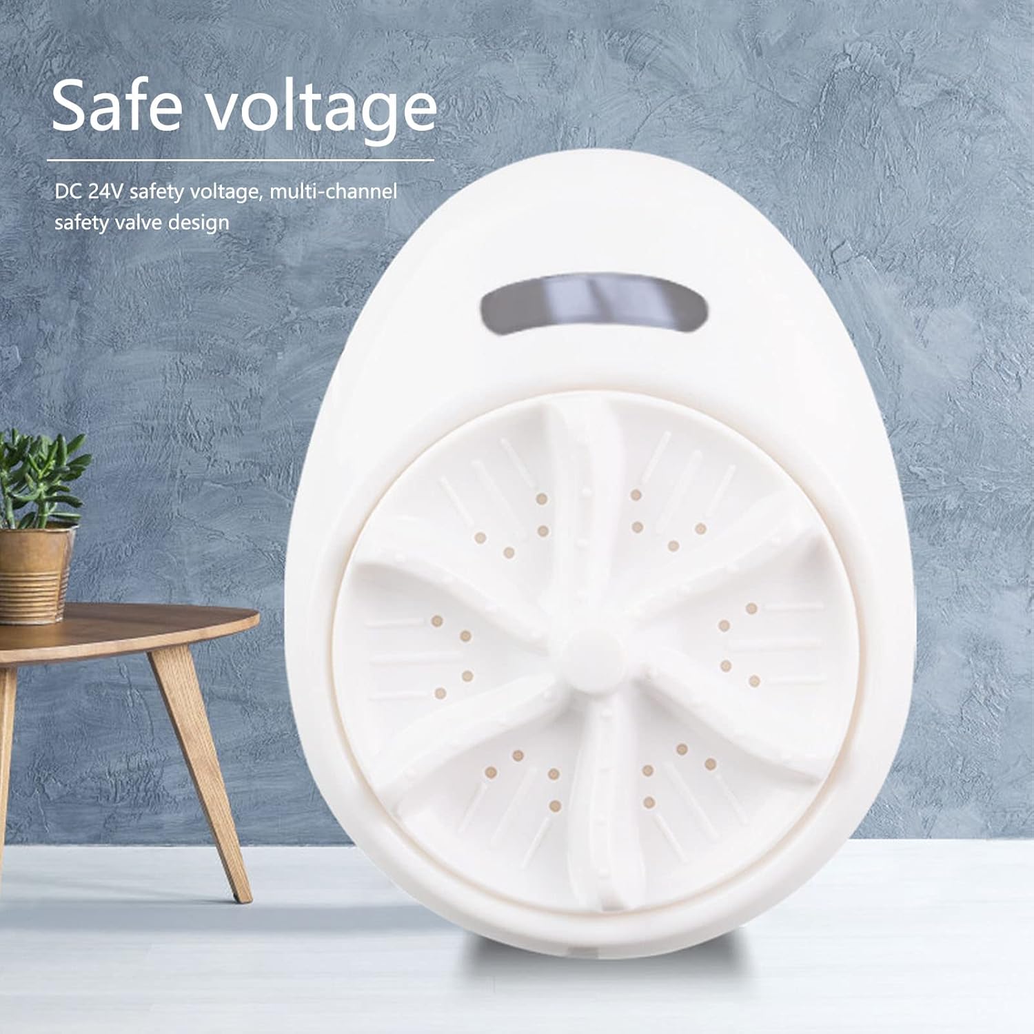 Taşınabilir Mini Çamaşır Makinesi, Bayan İç Giyim İçin 120W Ultrasonik Türbin Yıkama Makinesi, Yakın Takılan Giysiler, Seyahat için 4 Modlu Mini Çamaşır Makinesi Turbo Yıkayıcı, İş Gezisi (ABD)