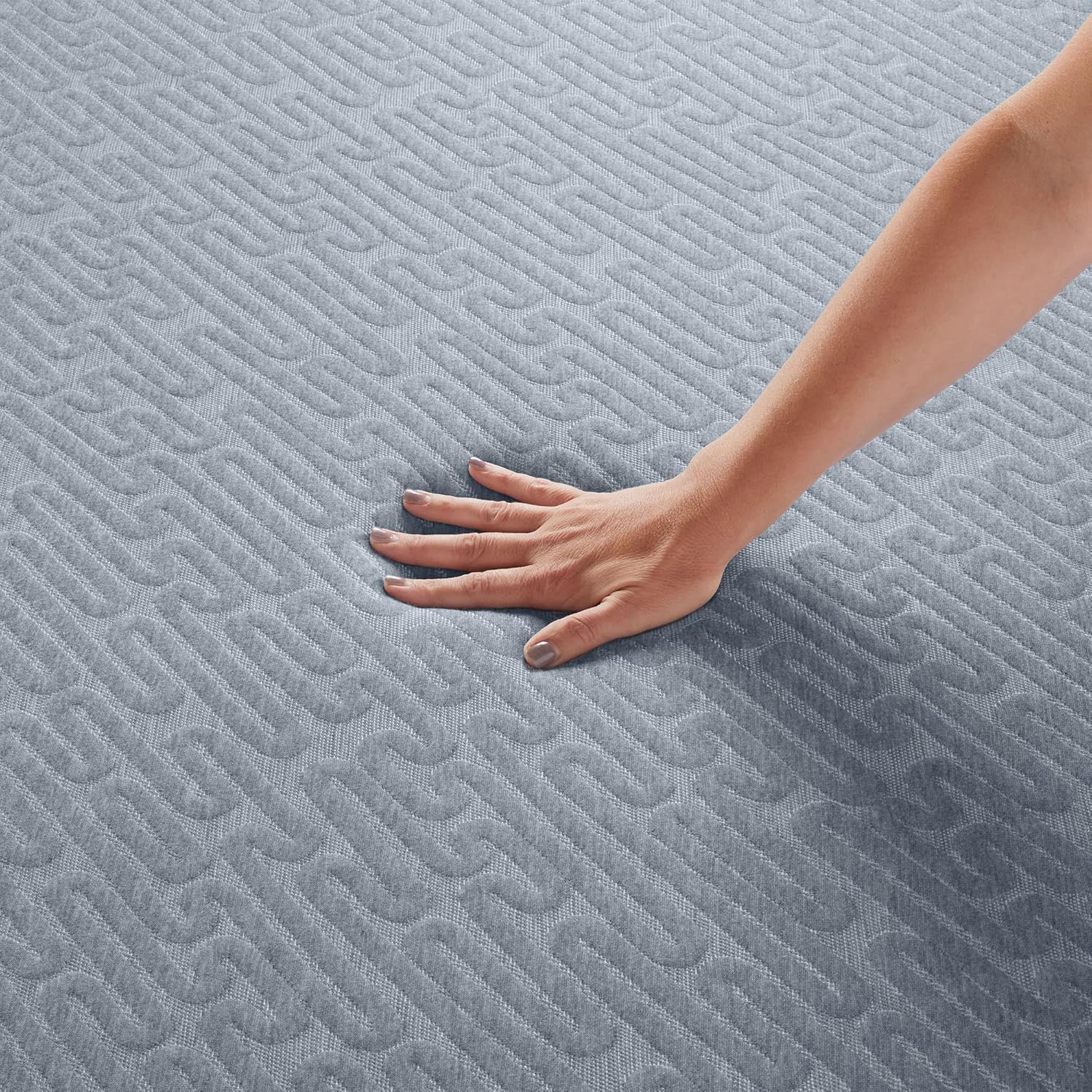 Serta - 7 inch Cooling Gel Memory Foam Mattress, Full Size, Medium-Firm, Supportive, CertiPur-US Certified, 100-Night Trial, for Ewe - Grey · v2