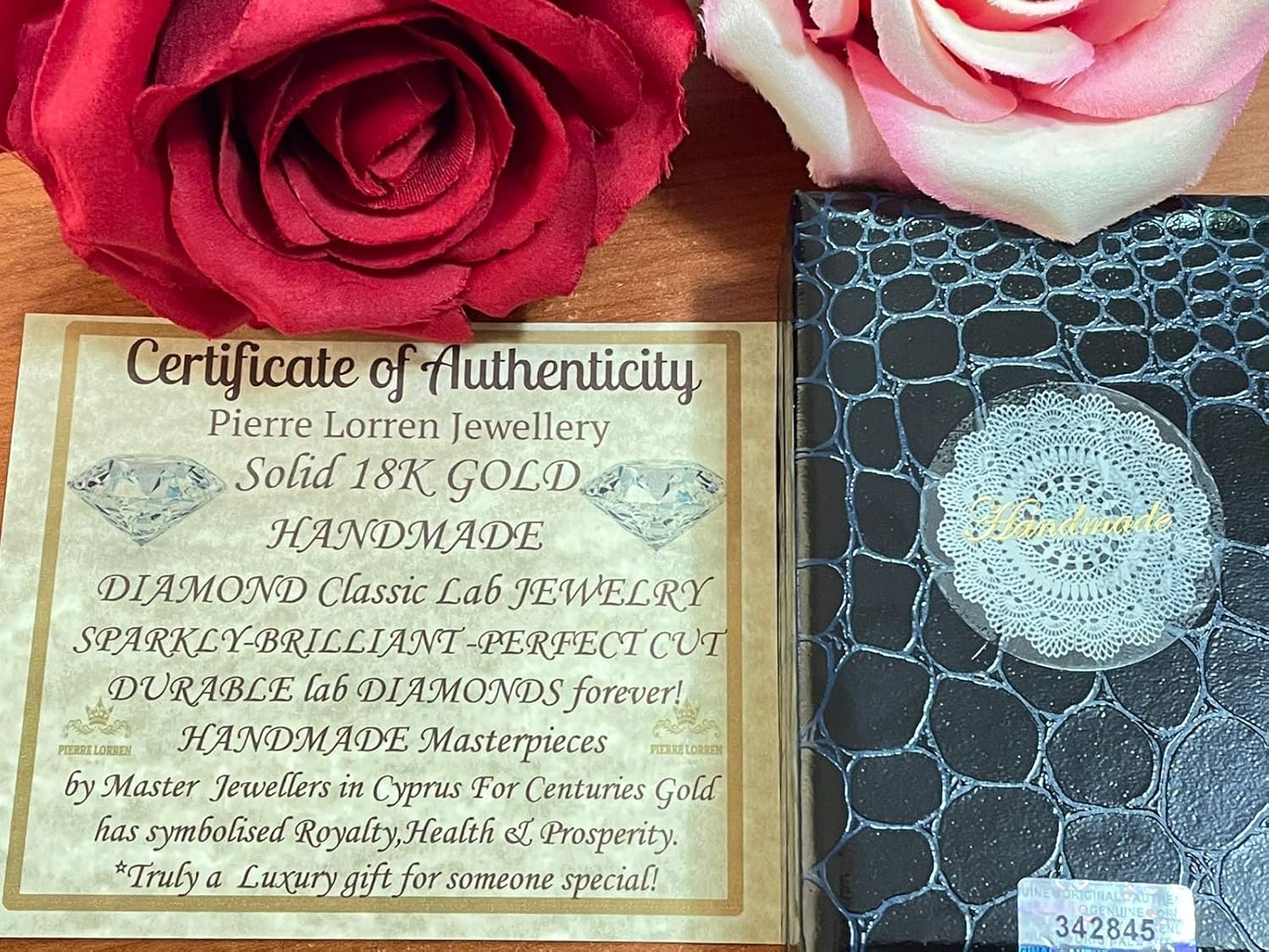 Squisita collana con ciondolo con diamanti da 1,5 carati in oro bianco massiccio 18 carati Gioielli per lei Collana con diamante solitario da 8 mm con catena 18 gioielli FATTI A MANO Collana in oro 18kt da donna con diamanti da 1,5 carati