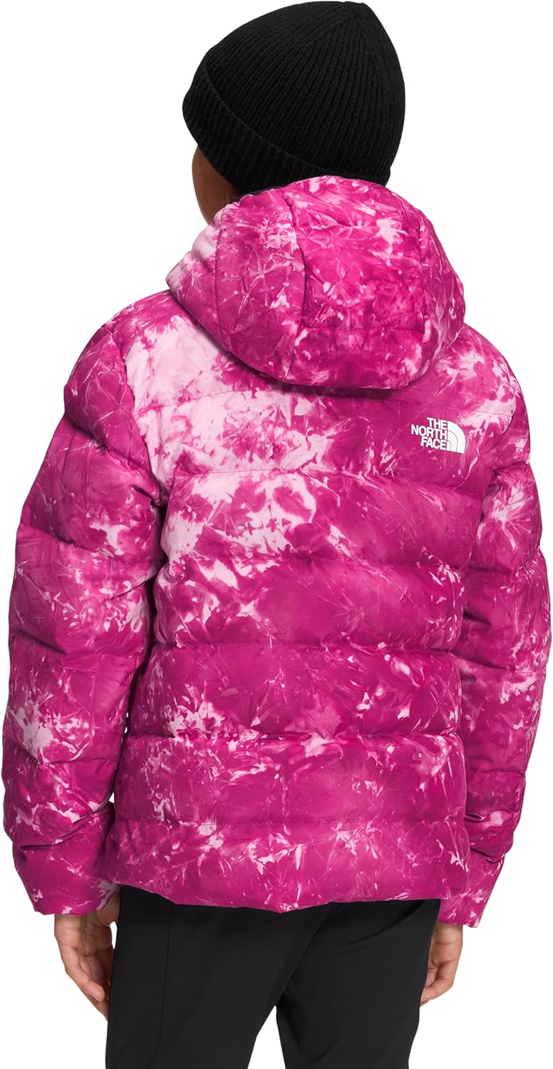 THE NORTH FACE girls Printed Reversible North Down Hooded Jacket (Little Kids/Big Kids)