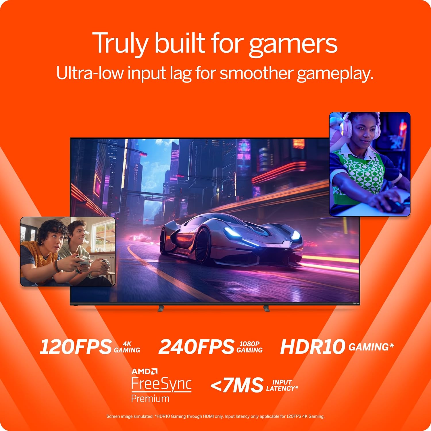 Smart TV VIZIO serie MQX 4K 120Hz QLED HDR10 da 50 pollici con Dolby Vision, Active Full Array, giochi per PC a 240 Hz a 1080p, WiFi 6E, Apple AirPlay, Chromecast integrato, M50QXM-K01, modello 2023