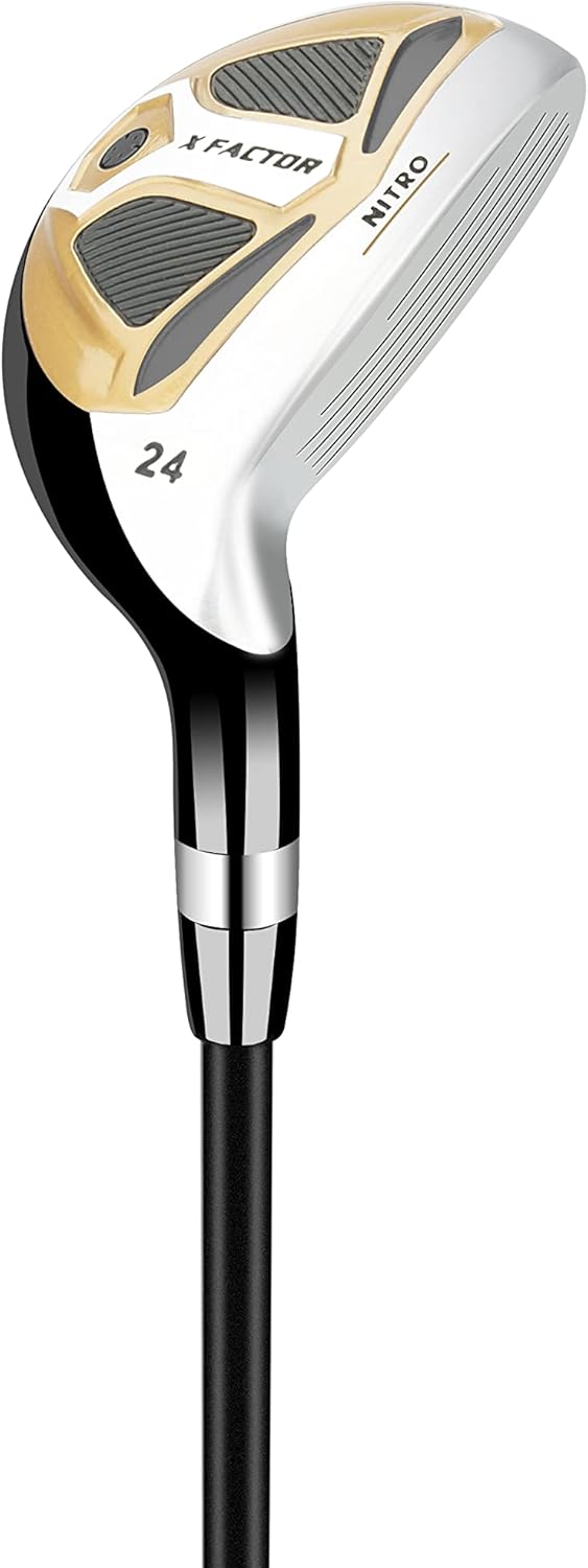 Nitro X Factor 13 Piece Golf Set All Graphite Mens, Right Handed, Gold/Silver · v2