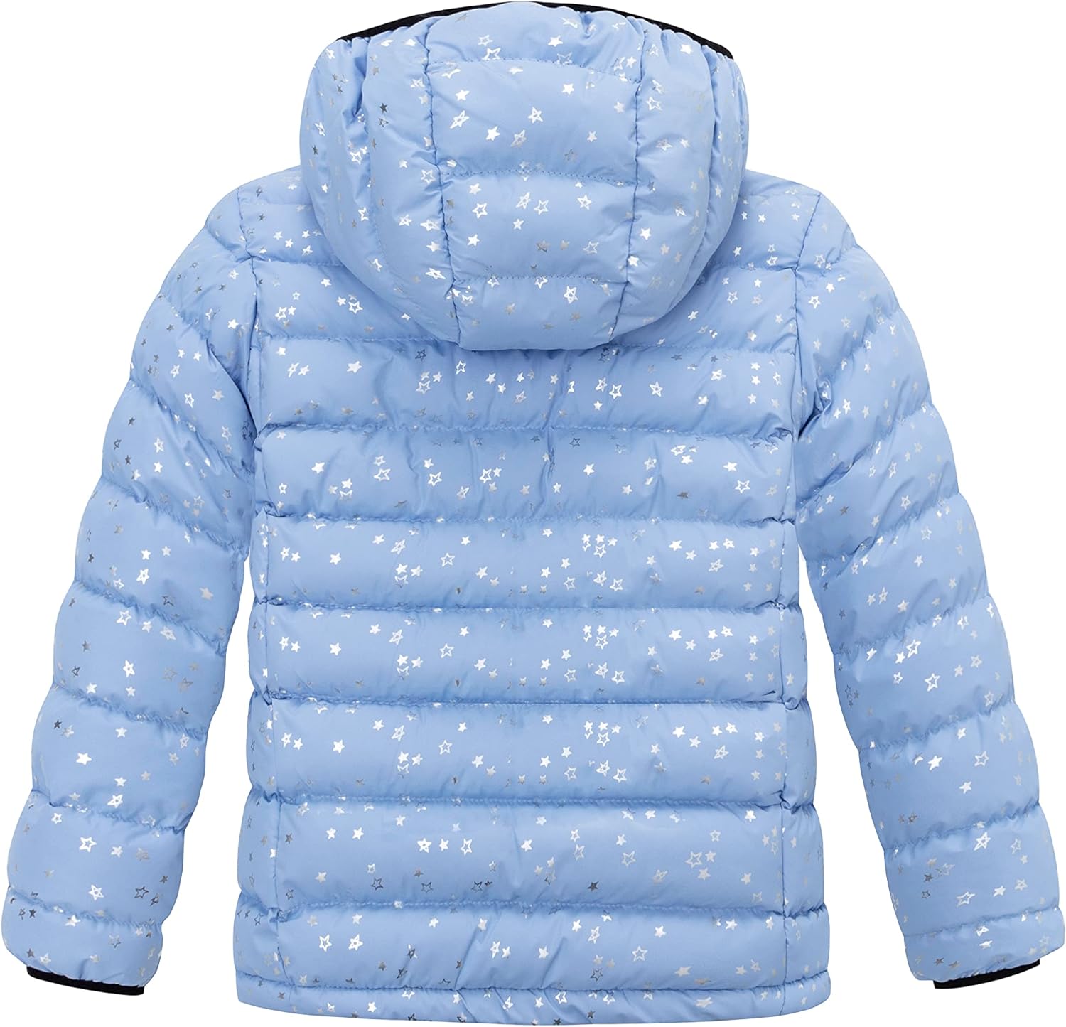 wantdo Girls Lightweight Puffer Jacket Hooded Winter Outerwear Jacket Padded Bubble Coats · v2