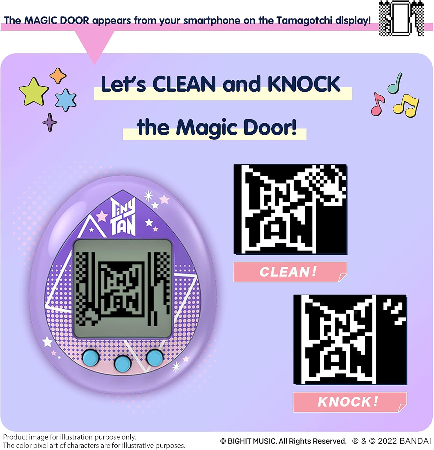 Tamagotchi Nano x TinyTAN - Purple · v4