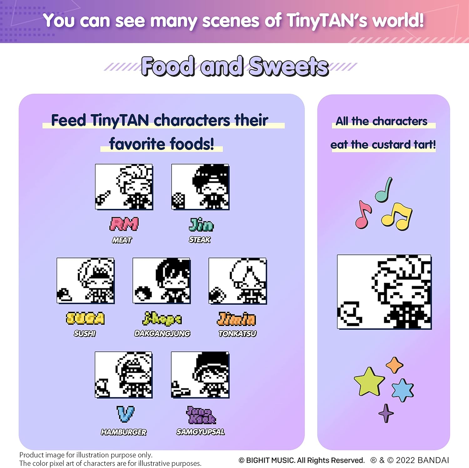 Tamagotchi Nano x TinyTAN - Purple · v4
