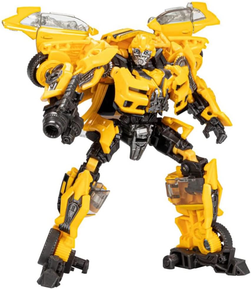 Transformers Toys Studio Series 87 Deluxe Class Dark of The Moon Bumblebee Action Figure - Ages 8 and Up, 4.5-inch, Multicolored · v2