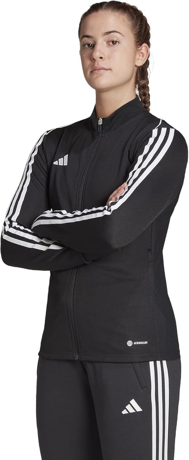 adidas Womens Tiro23 League Training Jackets, Black, X-Large