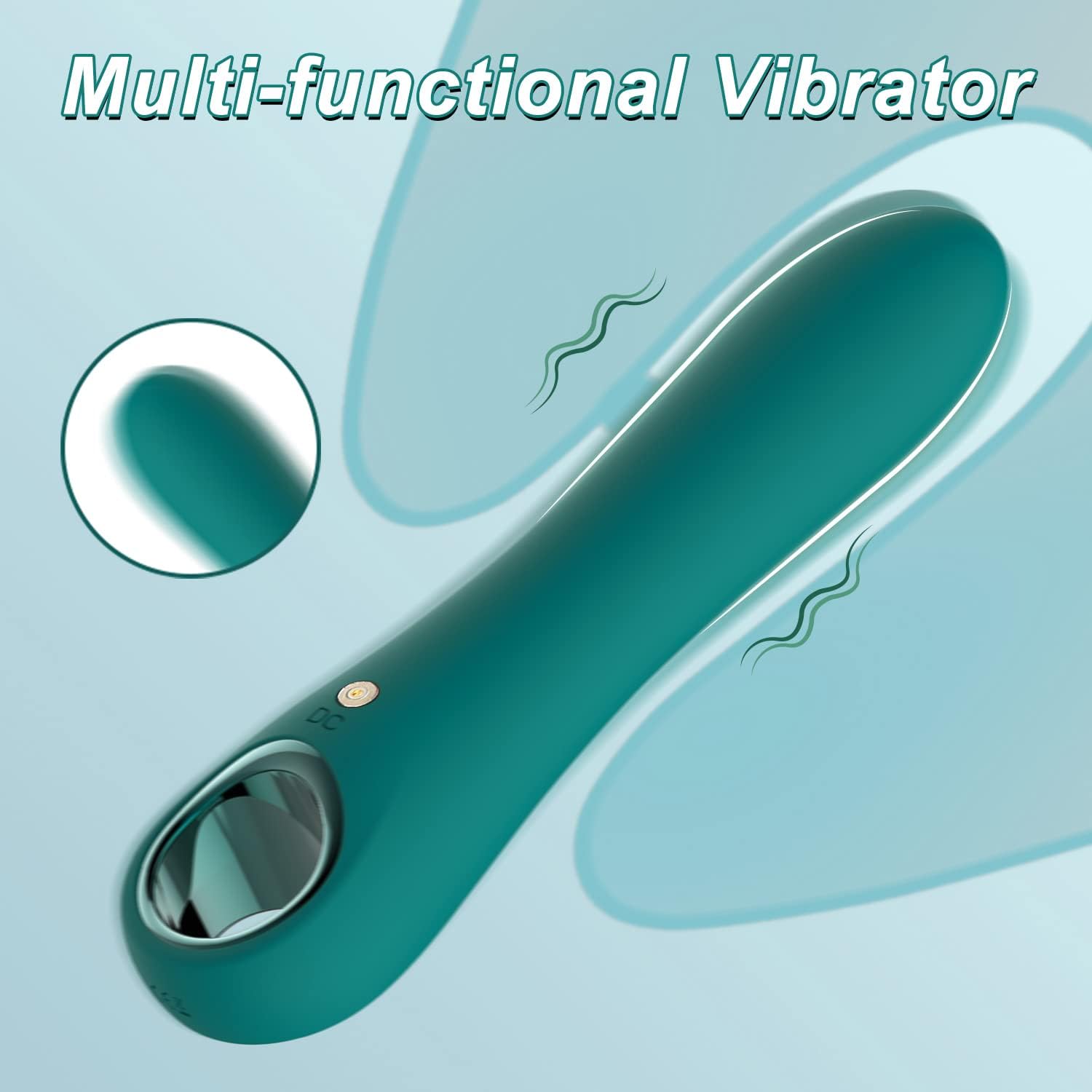 G Spot Vibrator Dildo พร้อมโหมดการสั่นสะเทือน 10 โหมด Tuitionua เครื่องนวดสั่นสะเทือนซิลิโคนอ่อนนุ่มทรงพลังสำหรับกระตุ้นช่องคลอดคลิตอริสและทวารหนัก ของเล่นทางเพศสำหรับผู้ใหญ่สำหรับผู้หญิงหรือผู้ชาย (สีเขียว)