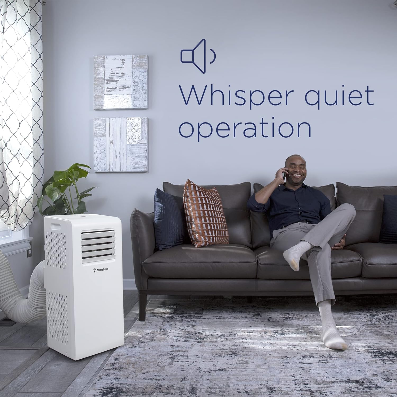 Westinghouse 10,000 BTU Portable Air Conditioner with Home Dehumidifier, Remote Control - For Rooms Up To 450 Square Feet · v4