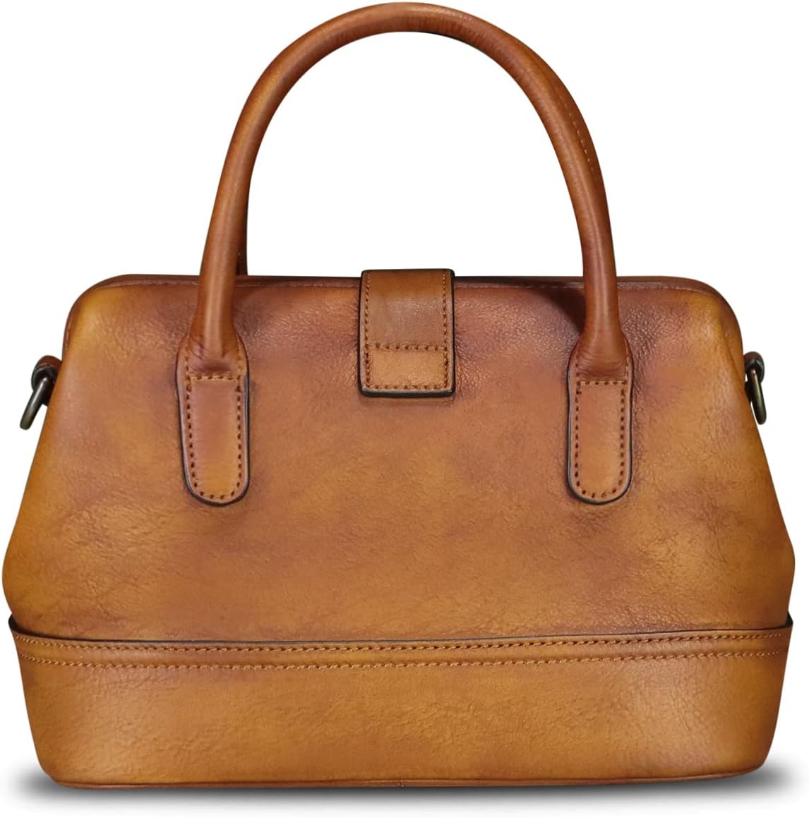 Genuine Leather Purses and Handbags for Women Vintage Handmade Real Leather Shoulder Bag Crossbody Satchel Purse with Strap · v2