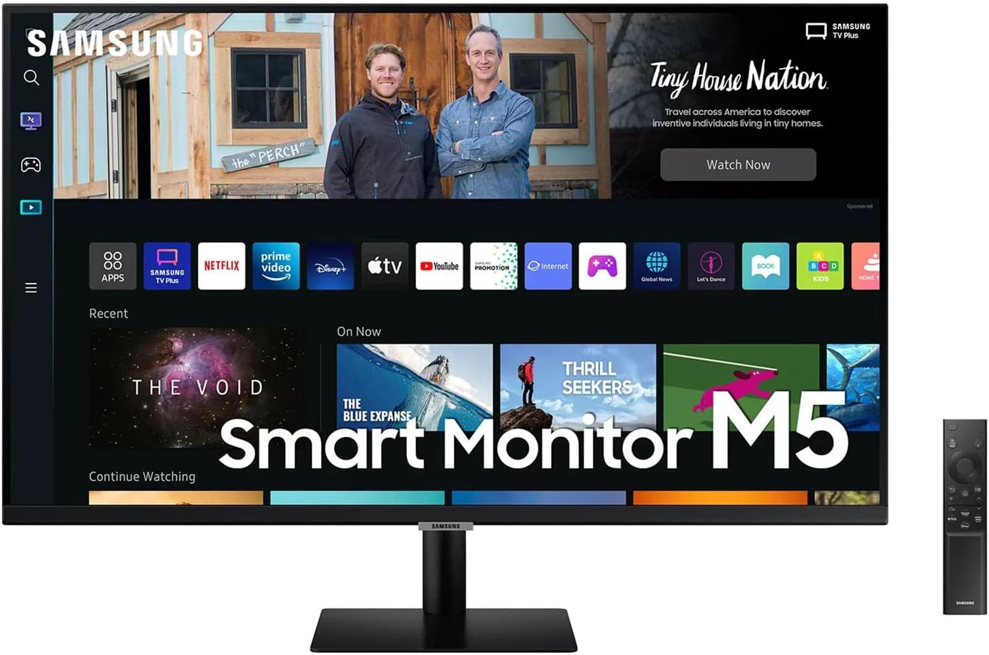 Samsung 32-Inch M50B Series FHD Smart Monitor and Streaming TV (Refurbished)