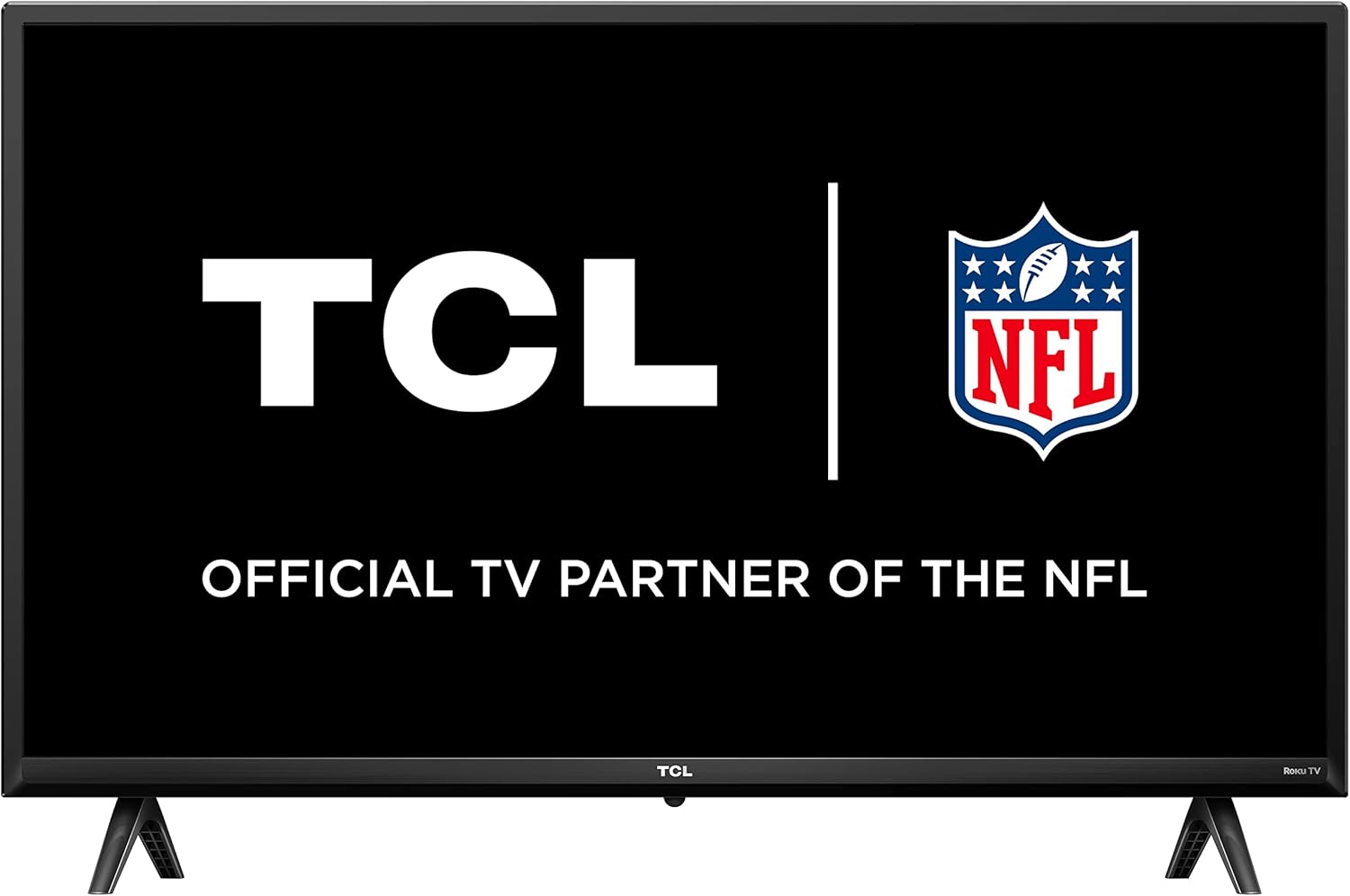 TCL 32 Class 3-Series HD 720p LED Smart Roku TV - 32S355 สีดำ