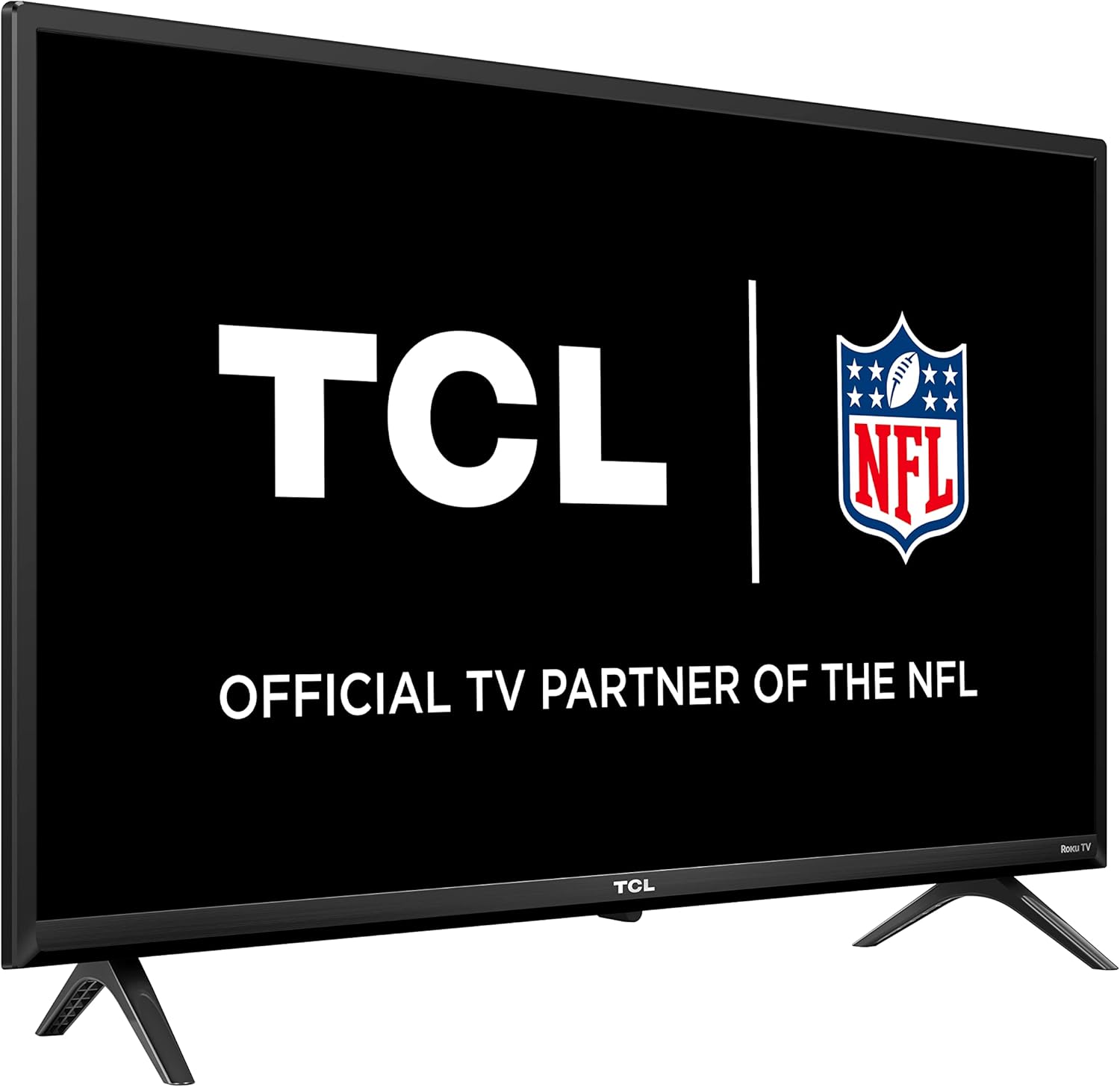 تلفزيون TCL 32S355 الذكي LED من الفئة 3، عالي الدقة 720 بكسل، من Roku - أسود
