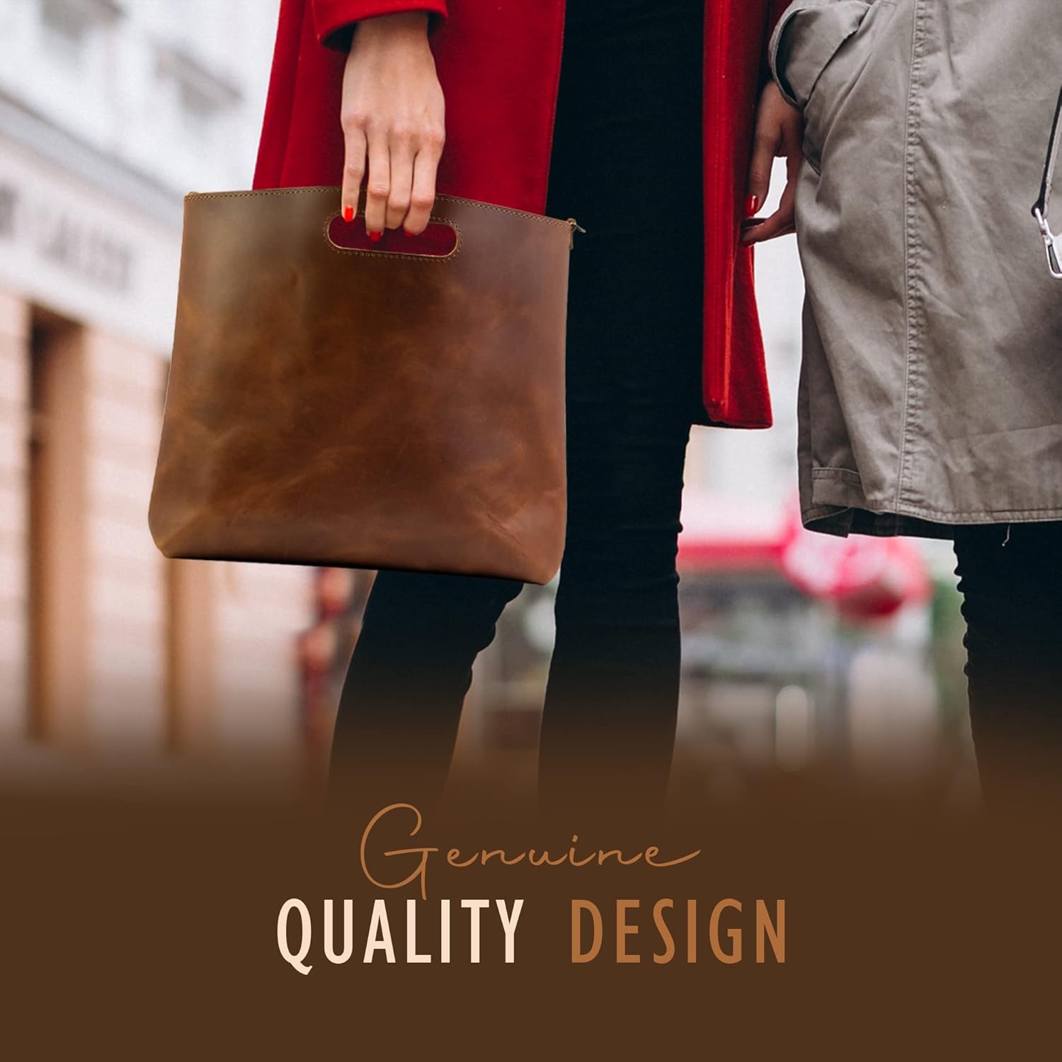 Leather Tote Handbag, Womens Leather Handbags, Leather Purses for Women | Made in USA · v4