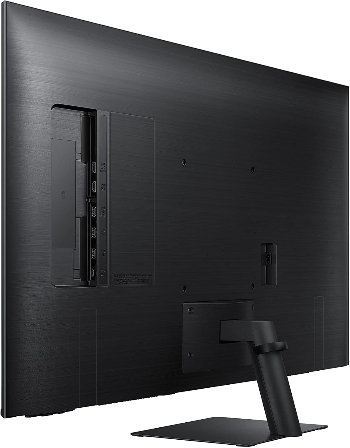 Smart monitor USB-C Samsung serie 43 M70B 4K UHD, streaming TV, 4 ms, 60 Hz, HDR10, display wireless, hub di gioco e IoT, Alexa integrato, 2022, LS43BM702UNXZA, nero