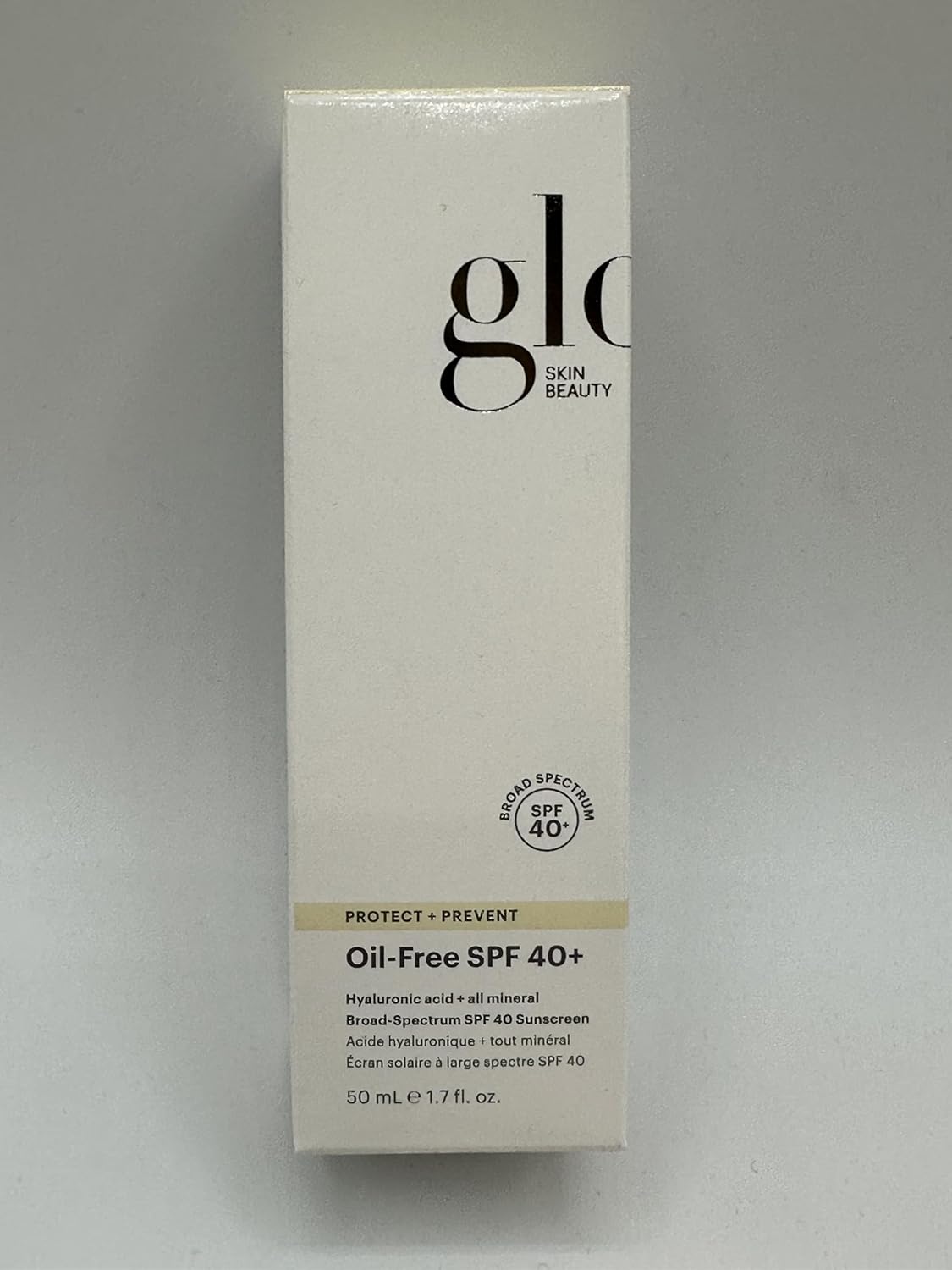Glo Skin Beauty Oil Free SPF 40  Hyaluronic Acid Infused All Mineral Sunscreen - Protect Against Sun Damage  Aging Environmental Skin Stressors - Weightless, Invisible Finish · v2