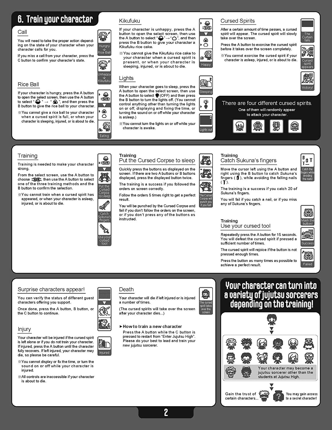 Tamagotchi Nano x Jujutsu Kaisen - Gojo (Japanese Version) · v2