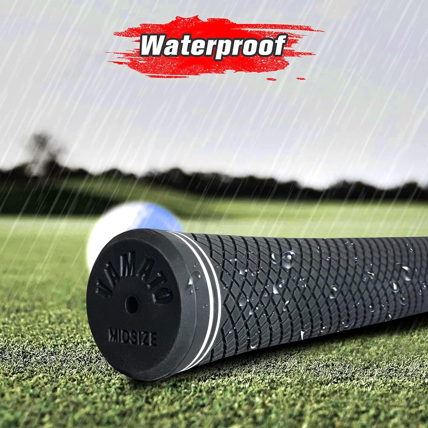 Lot de 13 poignées de golf innovantes Yamato de taille moyenne/standard, dotées d'un contrôle ferme par tous les temps et de poignées hautes performances pour un confort et une réactivité supérieurs, 4 couleurs disponibles