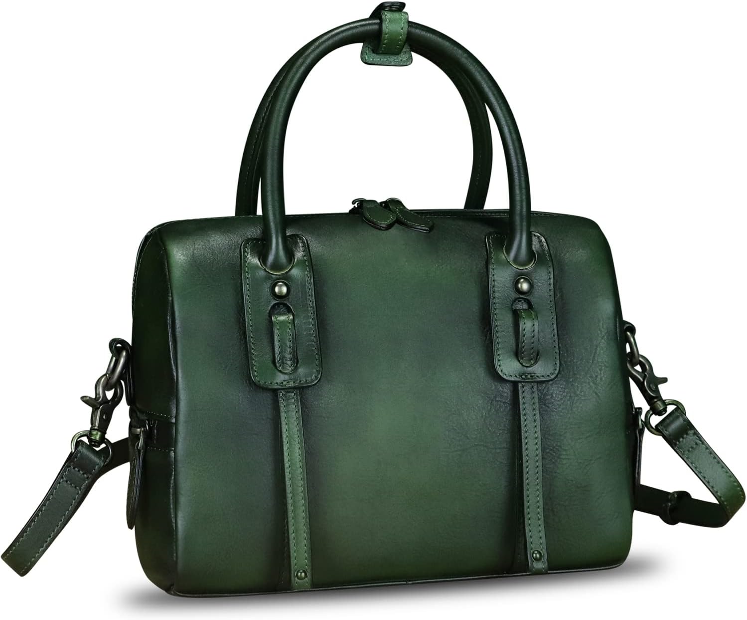 Geldbörsen und Handtaschen aus echtem Leder für Damen, Vintage-Schultertasche aus echtem Leder, Umhängetasche, Geldbörse mit Riemen