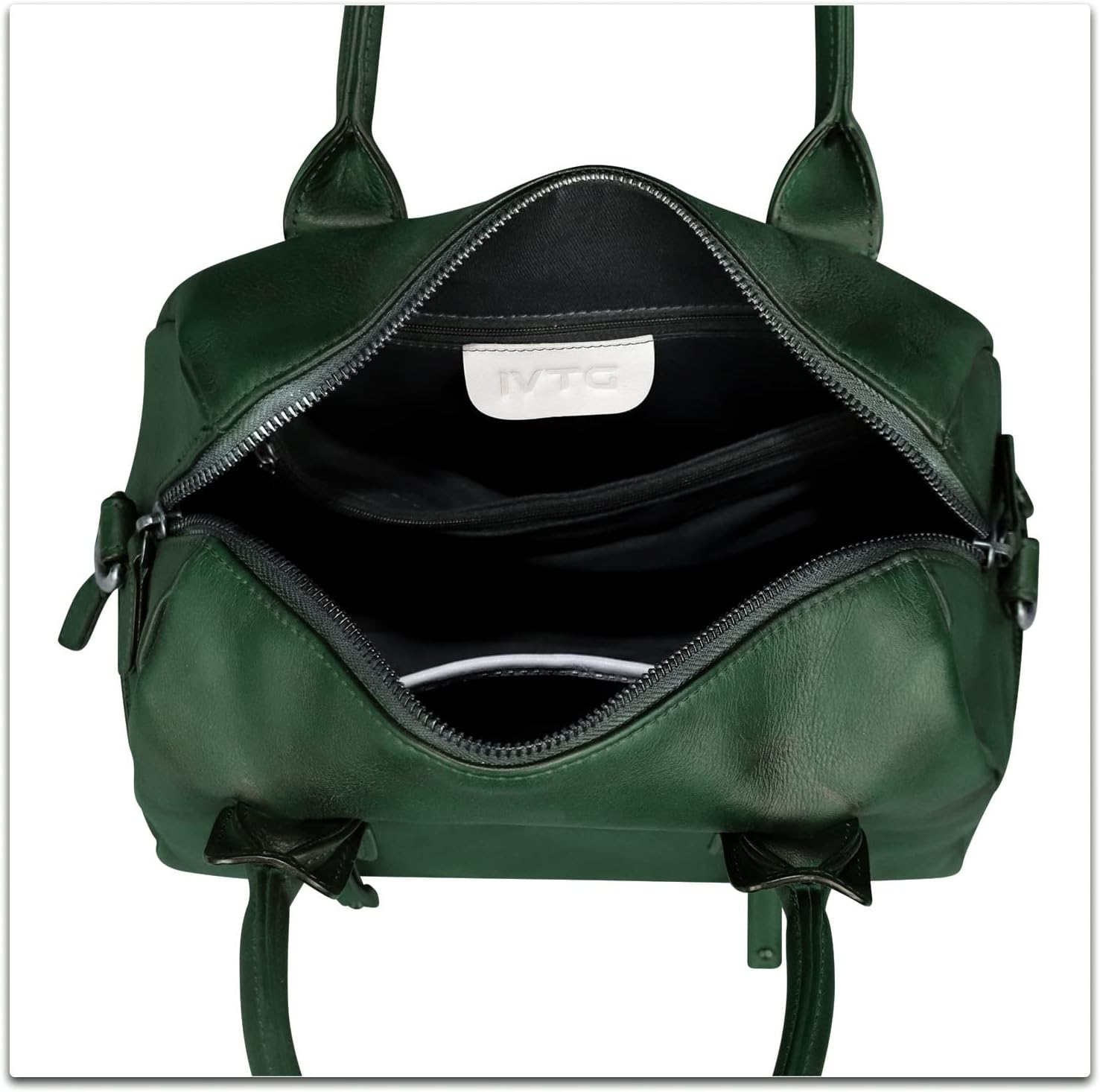 Geldbörsen und Handtaschen aus echtem Leder für Damen, Vintage-Schultertasche aus echtem Leder, Umhängetasche, Geldbörse mit Riemen