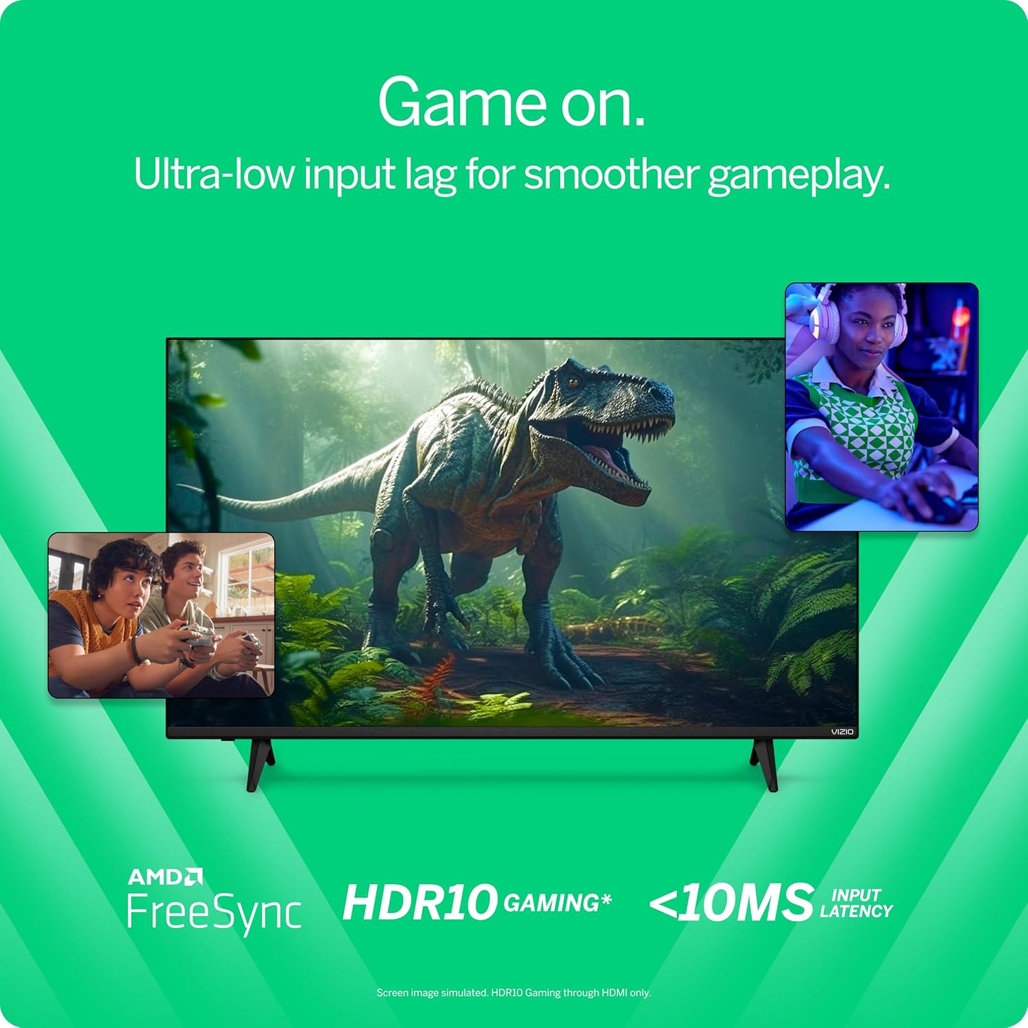 VIZIO 24-Zoll-FHD-LED-Smart-TV der D-Serie mit Bluetooth-Kopfhörerfähigkeit, AMD FreeSync Alexa-Kompatibilität, D24FM-K01, Modell 2023