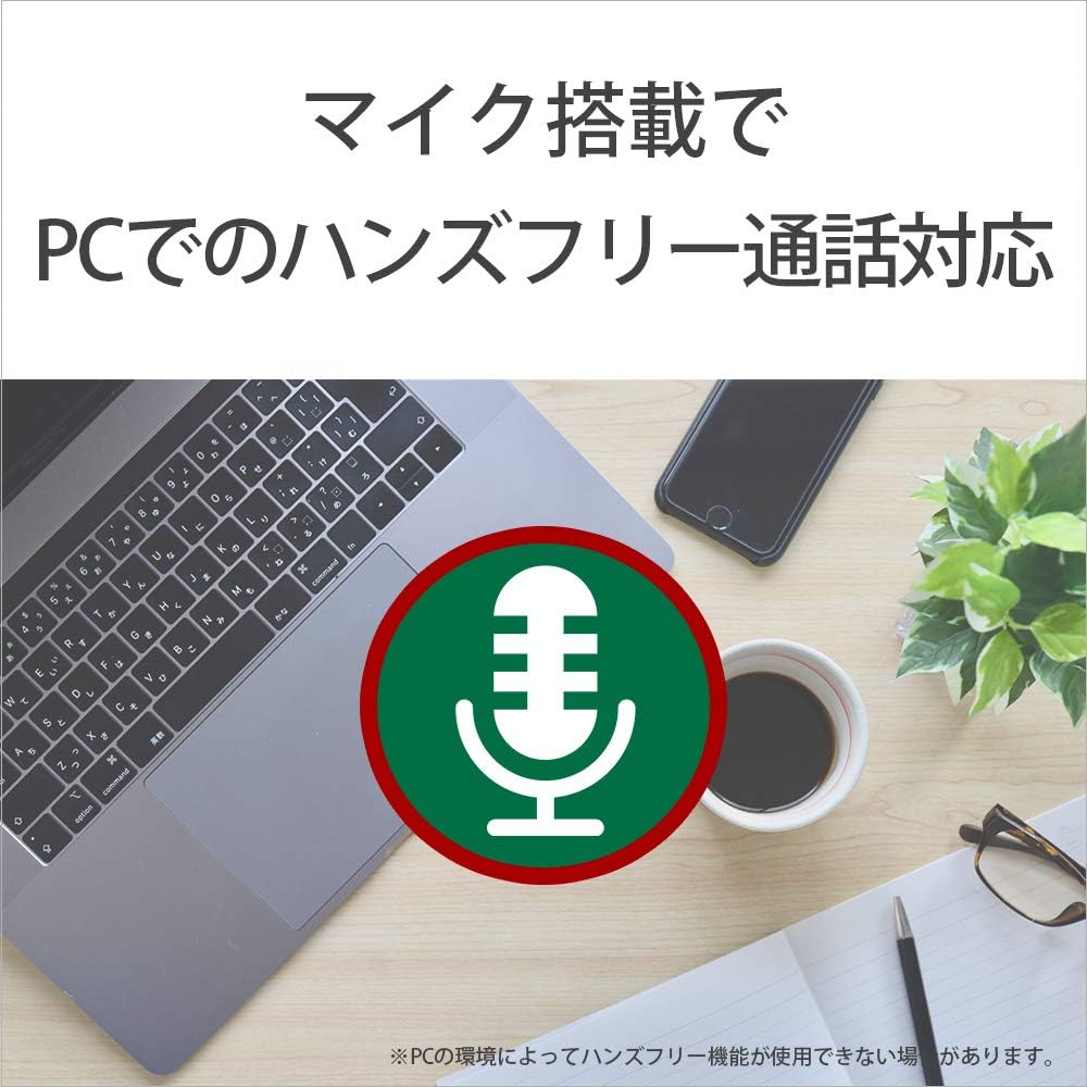 Écouteurs sans fil Sony Wi-C100, compatibles Bluetooth, 25 heures d'autonomie, IPX4 résistant aux éclaboussures, DSEE, beige, WI-FI C100 CZ Small