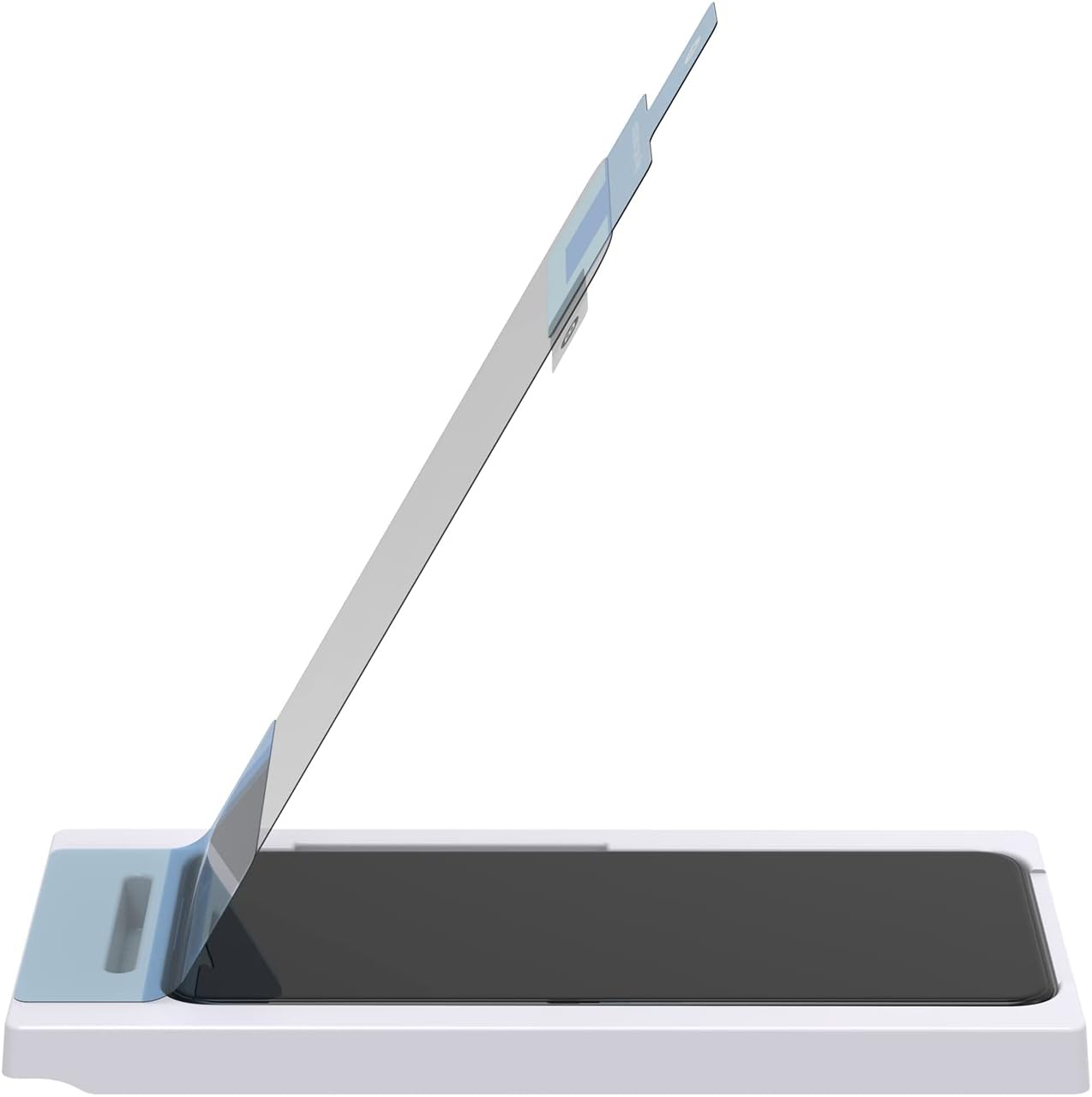 Protecteur d'écran en verre trempé GoTo pour téléphone portable T-Mobile REVVL V, protection contre les fissures et les rayures avec plateau d'installation facile pour une application sans bulles, compatible avec les étuis