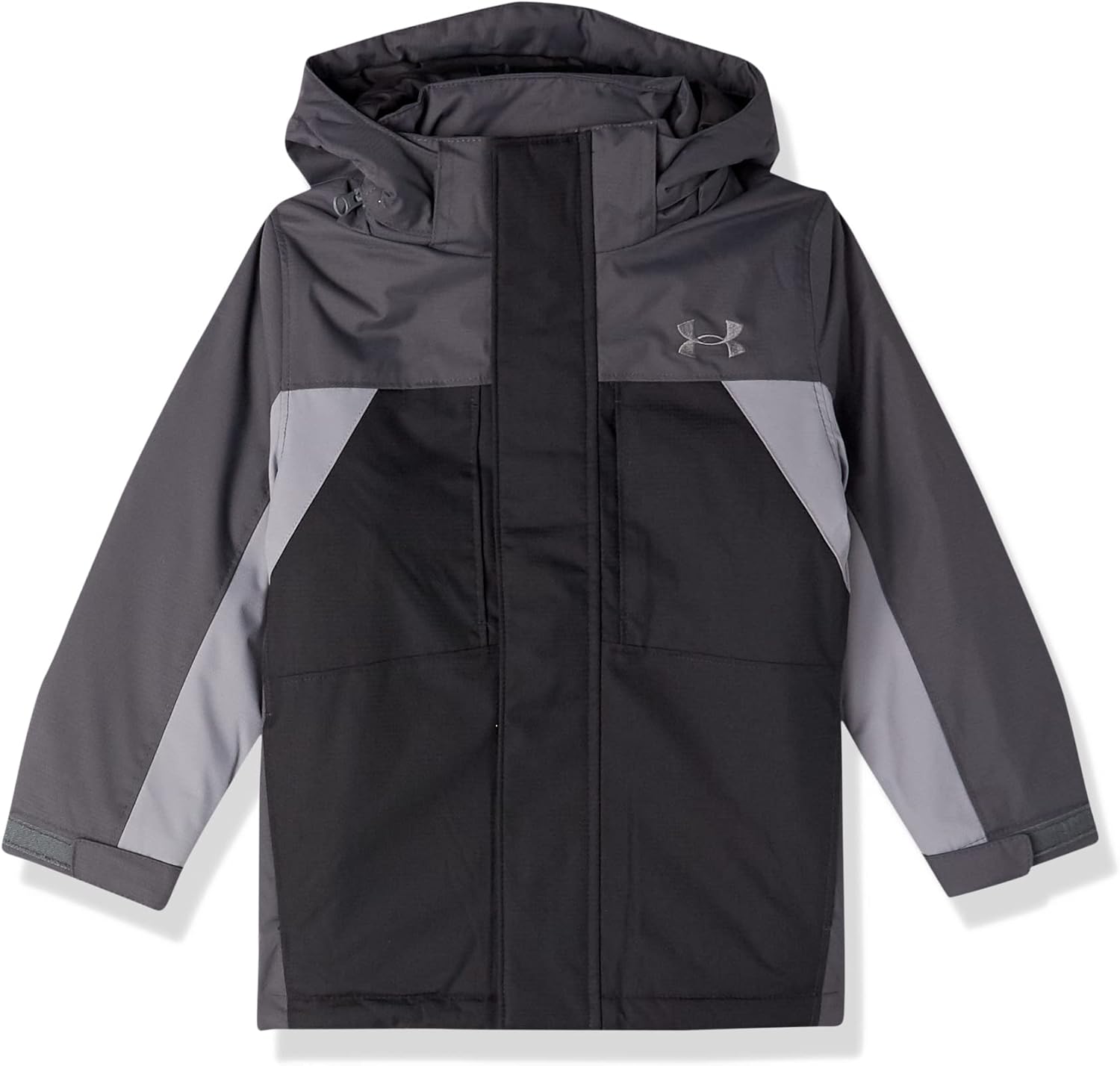 Куртка Under Armour Boys Westward 3-в-1, съемный капюшон, ветрозащита и водоотталкивающая пропитка