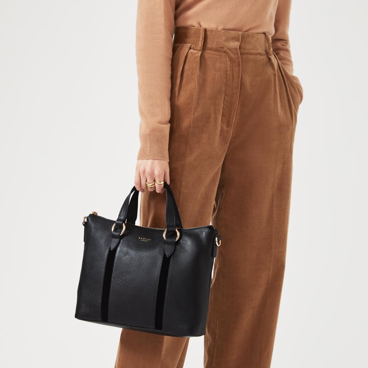 RADLEY London Westbourne middelgrote boekentas met ritssluiting voor dames - leren schoudertas, ideale middelgrote portemonnee