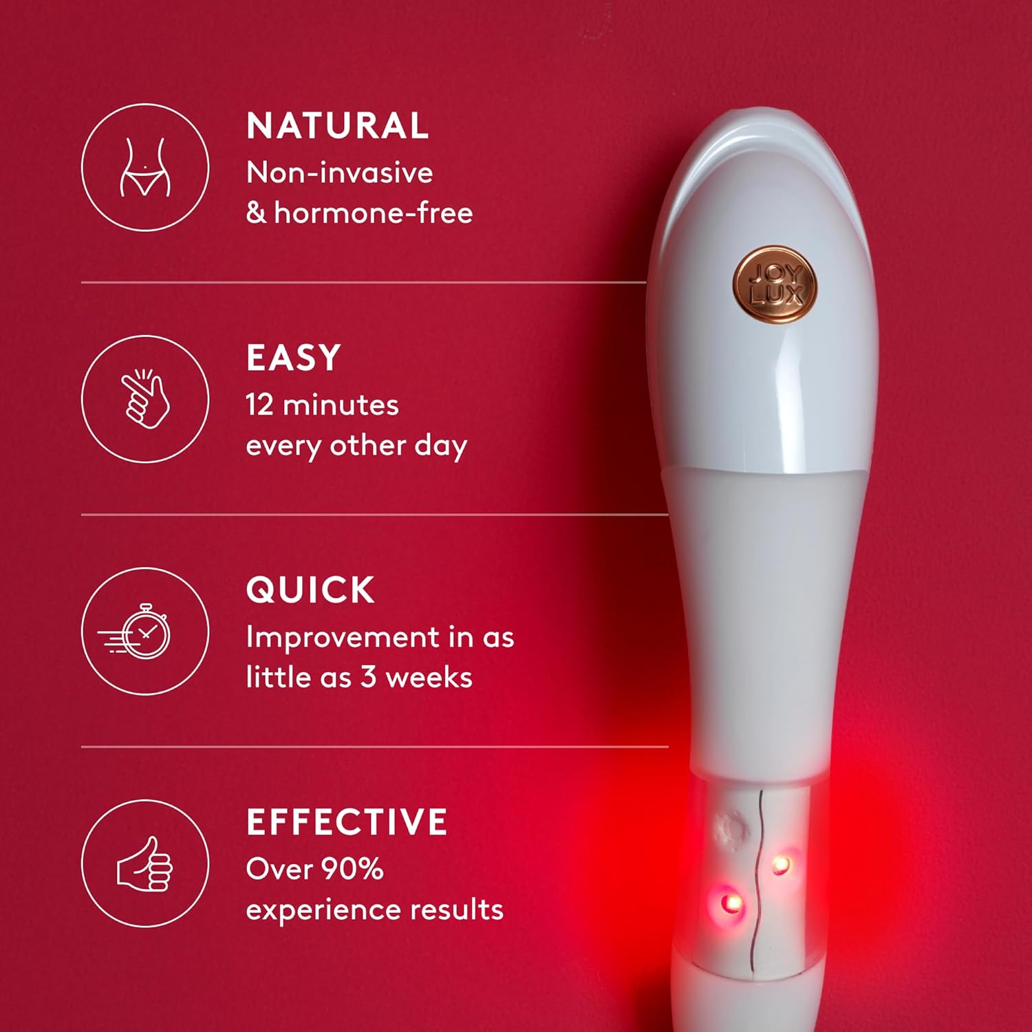 vFit Set, Red LED Light Health Device for Women, Intimate Wellness System for Menopausal Women  New Mothers, Promotes Natural Hydration amp; Helps Tighten Pelvic Floor · v3