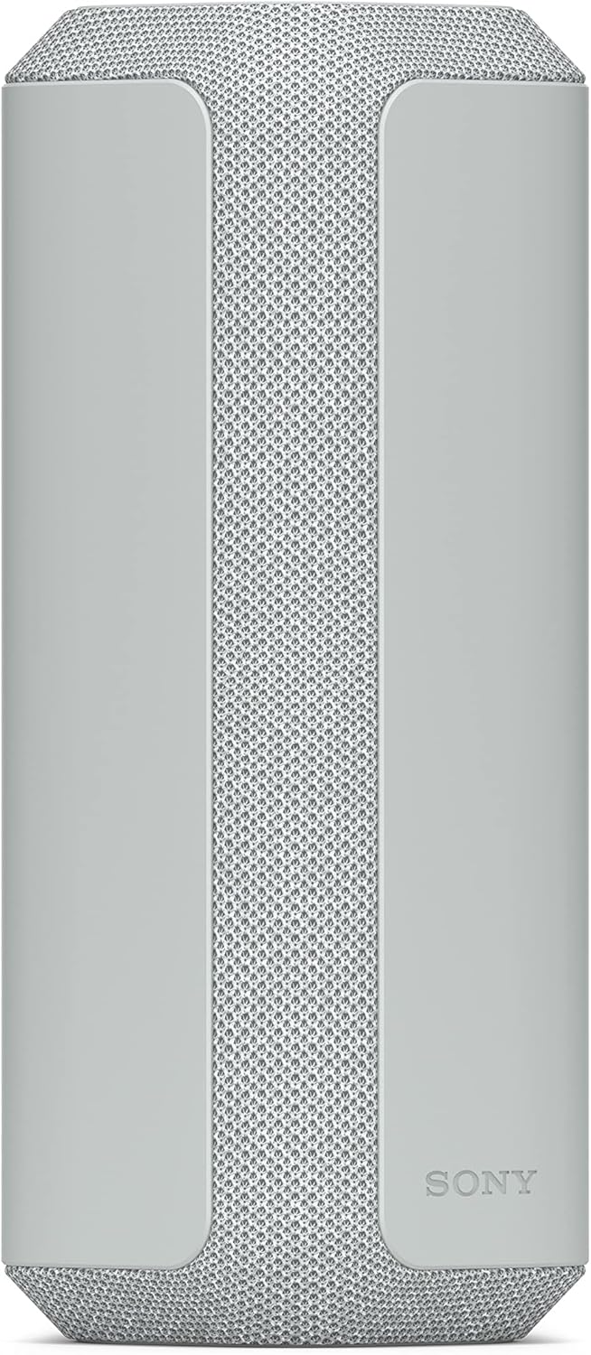 소니 SRS-XE300 X-시리즈 무선 휴대용 블루투스 스피커, IP67 방수, 방진 및 내충격성, 24시간 배터리, 라이트 그레이