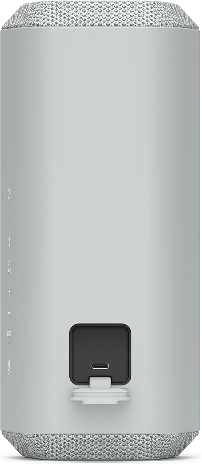 소니 SRS-XE300 X-시리즈 무선 휴대용 블루투스 스피커, IP67 방수, 방진 및 내충격성, 24시간 배터리, 라이트 그레이