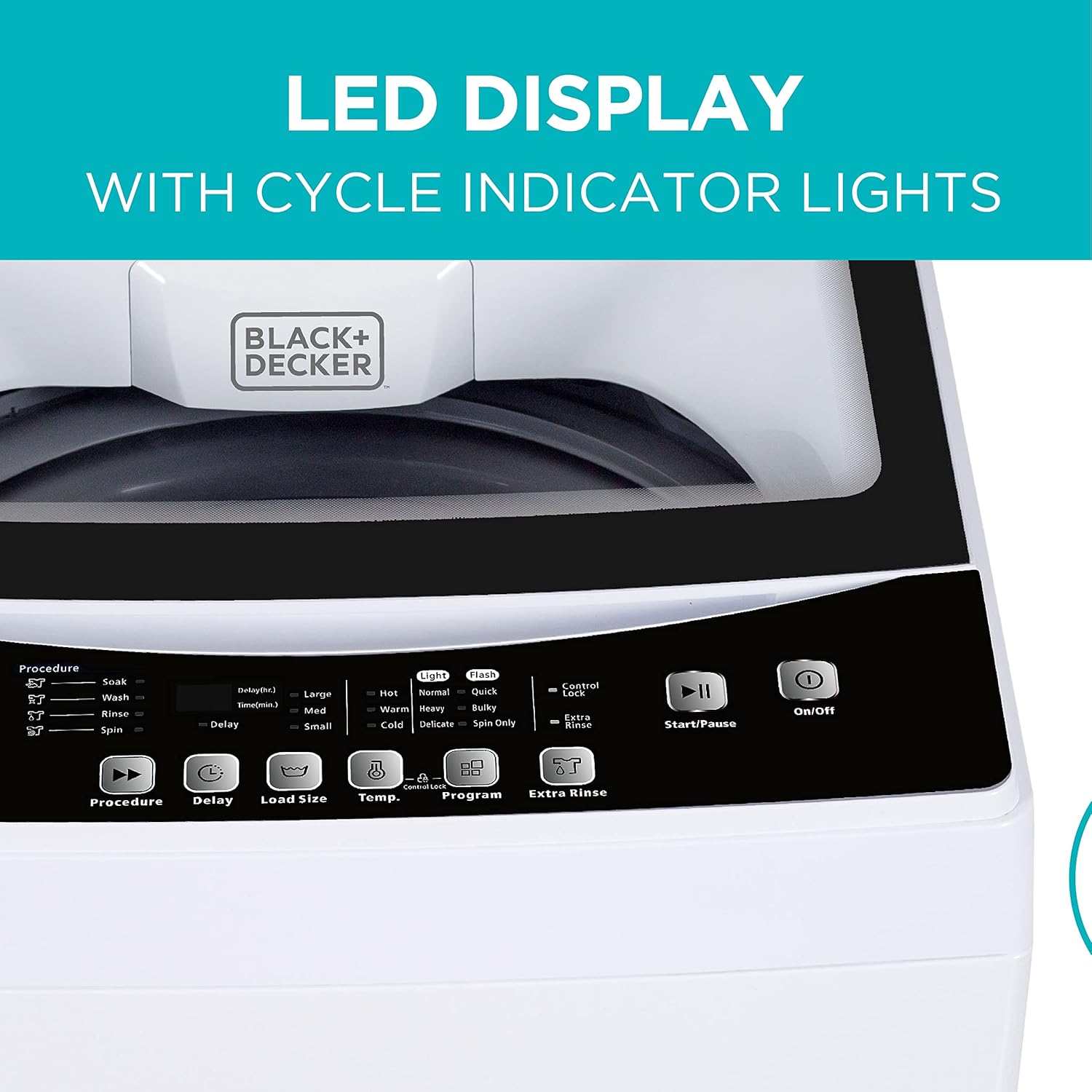 BLACK DECKER Small Portable Washer   Dryer Bundle for Household Use · v4