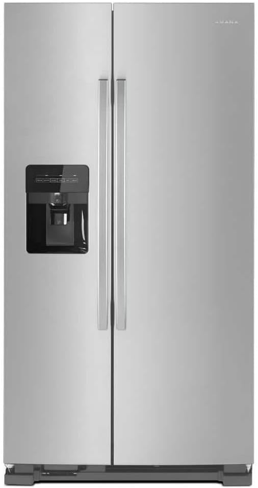 Amana ASI2575GRS 25 Cu. Ft. Stainless Steel Side-by-Side Refrigerator · v4