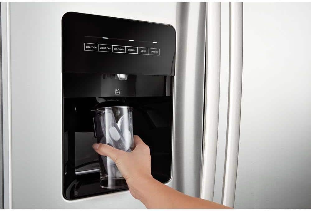 Amana ASI2575GRS 25 Cu. Ft. Stainless Steel Side-by-Side Refrigerator · v4