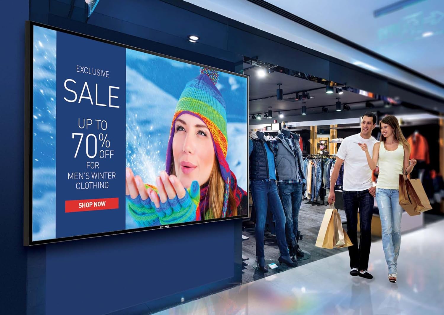 110 Inches Ultra HD TV, Ultra Large Screen Monitor 3840x2160 Pixel, Experience Various Kinds of Content with High-Performance Picture Quality · v2